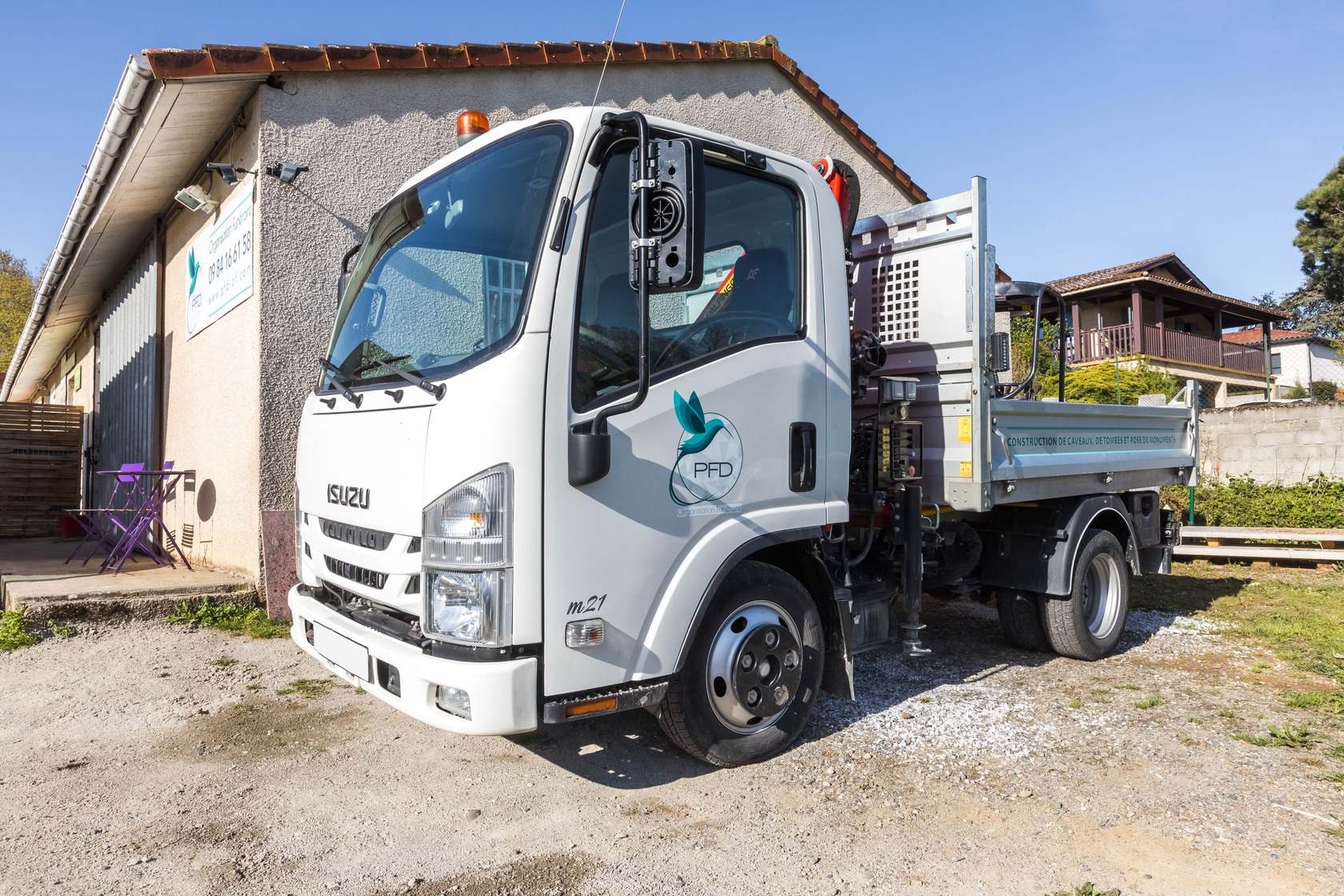 camion du pompes funebres